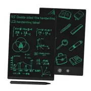 LCD Writing Tablet, 11.5in Double Display Erasable Reusable Electronic Drawing