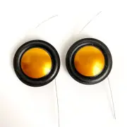 2 Replacement 0.75" Golden Dome Diaphragms For Speaker Tweeter 8Ω Repair