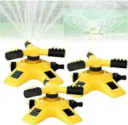 Garden Sprinkler - Automatic Water Sprinkler, Rotary Garden Sprinklers, Adjustable Water Sprinkler System for Garden, Grass, Plants, Flowers, Veggies & Irrigation (3)