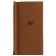 Letts Origins Slim Address Book Tan Coloured Notebook Home Office Stationery