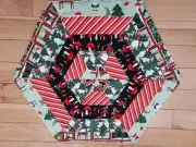 HANDMADE CHRISTMAS TABLE TOPPER ONE OF A KIND LOT #4
