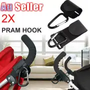 2pcs Pushchair Stroller Baby Carrier Clip Hanger Hooks quality High Shopping Bag