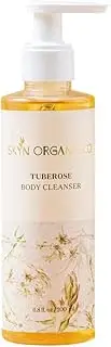 SKYN ORGANIC CO. Tuberose Body Cleanser Gentle Exfoliating Nourishing Body Wash Mild Cleanser Moisturizes Skin Balances Ph All Skin Type 200ml