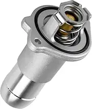 zayody Engine Coolant Thermostat Housing Assembly Compatible with 2004-2012 Chevy Colorado GMC Canyon Hummer H3 H3T Isuzu i-280 2007-2008 i-290 i-350 i-370 Replacement for 15-11073 12622316 12620113