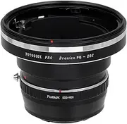 Fotodiox Pro Combo Lens Mount Adapter - Bronica GS-1 (PG) Mount SLR Lens and Canon EOS (EF/EF-S) D/SLR Lenses to Sony Alpha E-Mount Mirrorless Camera Body