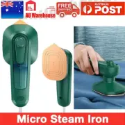 Handheld Micro Steam Iron - Mini Garment Steamer for On-the-Go Ironing