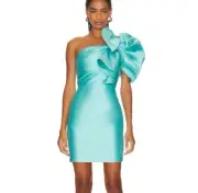 $645 NWT SOLACE London Alana Mini Dress - Sky Blue AU 4 / US 0