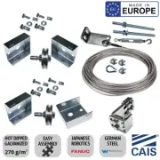 European Telescopic Sliding Gate Hardware Kit suit For Up TO 8m sliding gates