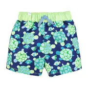 Mud Pie Little Boy Turtle Swim Trunks - New With Tag