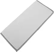 GOOHOCHY Compact Vertical Ironing Board Small Portable Heat-Resistant Mat Over Door Wall Mount Tabletop for Home Laundry Room