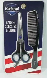 Barbasol Barber Scissors and Comb Set