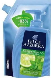 Felce azzurra Soap Refill Ml 500 Antibacterial