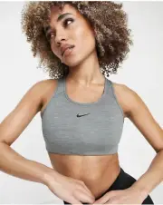 Nike Swoosh medium support padded sports bra size M medium NWT