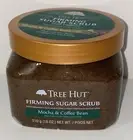 Tree Hut Skin Firming Exfoliating Sugar Scrub w/ Caffeine Mocha & Coffee Bean