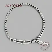 Old Distress Bracelet Bangles - 925 Silver Chic Bracelet Fashion Vintage Style