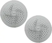 Cabilock 2pcs Silicone Sink Plug Replacement for Kitchen Bathroom Drain Strainer Cover Pad