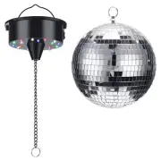 Disco Ball Decor with Light and Disco Ball-Battery Powered Disco Ball Light4094