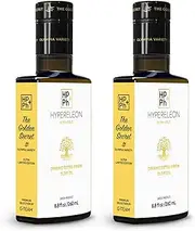 HYPERELEON Ultra Gold | Premium, Organic, Supremely High Phenolic, Greek Extra Virgin Olive 100% Pure & Natural | Bio & Unfiltered | 90 Top Global Health Awards | 260ml (Pack of 2)