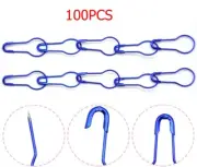 100Pcs Safety Pins Bulb Pins for Crafts, Knitting, Crochet & Clothing Tags