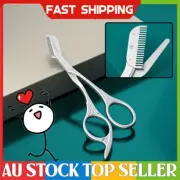 BrowMaster Stainless Steel Trimmer Brow Master Eyebrow Scissors with Comb GV