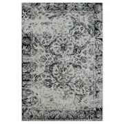 Blue Cream Art Vintage-Style Floor Area Traditional Soft Rug Carpet