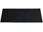 1953-1962 Corvette Soft Top Window Protector Felt Mohair on Gas Tank Cover Black