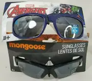 2 Sunglasses MARVEL Avengers & Mongoose Bike Kids Boys 100% UV Eye Protection