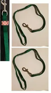 2- Groomer Dog Cat NYLON RESTRAINT LOOP Noose for Grooming Table Arm Bath*GREEN