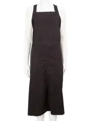 Y’s Born Product Black Dungaree Midi Dress