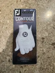 Footjoy Contour FLX Men's Golf Glove MEDIUM/LARGE Regular Left - Pearl *New