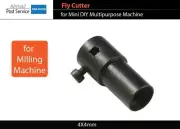 Fly Cutter Connect with 4x4mm for Milling DIY Mini Multi Purpose Machine Zhouyu
