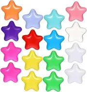 Kisangel Star Pits Balls 200pcs Ocean Balls for Boys and Girls Exercise Hand-Eye Coordination Lightweight Easy to Store for Playrooms and Parties