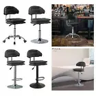 Bar Stool Counter Stool Adjustable Modern with Back,High Stool Bar Chair for