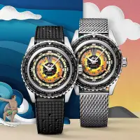 在飛比找Yahoo奇摩購物中心優惠-MIDO 美度錶 官方授權 OCEAN STAR 復古雙時區