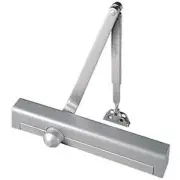 689 Medium Duty Grade 1 Door Closer with Slim Line Cover, Aluminum