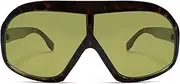 [HERJOUR] Oversized Retro Trendy Aviator Sunglasses Womens Mens 70s Classic Vintage Sun Glasses AR82243