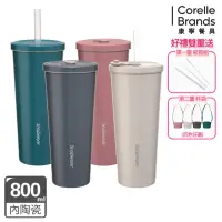 在飛比找momo購物網優惠-【CorelleBrands 康寧餐具】陶瓷不鏽鋼真空保溫吸