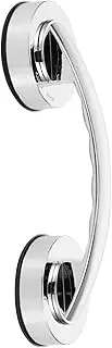 Cabilock Bathroom Suction Cup Handle Plastic Suction Shower Hooks Shower Grab Bar for Disabled