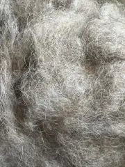 Icelandic Wool Top Roving / 14 Oz !! Brown