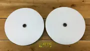 1 in x 25 yards Sew In Hook & Loop Fastening Tape Black 2 Rolls (Male & Female)