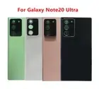For Samsung Galaxy Note20 Ultra N9860 Battery Back Cover Glass with Camera Lens