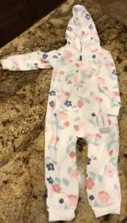 NWT Carter's Fleece One Piece-24 month