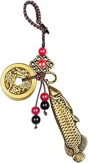 [VALICLUD] Chinese Keychain Keychain Backpack Hanging Ornament Holder Accessories Charms Key Wallet Chain Key Ornament Charm Knickers Bag Bracelets Coin Beads Plush Lanyards Kit Copper