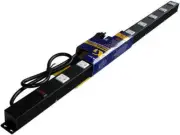 36" Metal Power Strip with 9 Outlets, Surge Protector EPS-3093