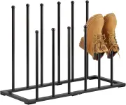 Boot Rack Shoe Cabinet Metal Shoe Rack for Closet Shoe Org for Closet for 6 Pairs Free Standing Shoe Racks Shoe Cabinet Storage for Entryway Bedro