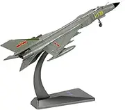 1:72 China Shenyang J-8 Fighter Model Alloy Memorial Interceptor Fighter Jet Airplane Miniature for Aircraft Enthusiasts