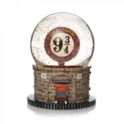 Harry Potter Platform 9 3/4 65mm Snow Globe W/ Handmade Gift Box And Swing Tag