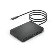 WD15 USB C Docking Station, USB-C Double Displays or Single 4K Display Dockin...