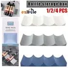 Fridge Organiser Wine Beer Stacking Bottle Rack Space Saving Can Holder Dining