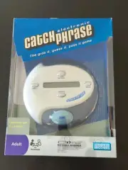 Catch Phrase Electronic Handheld 4+ Player Game Blue Parker Bros 2009 New Sealed
